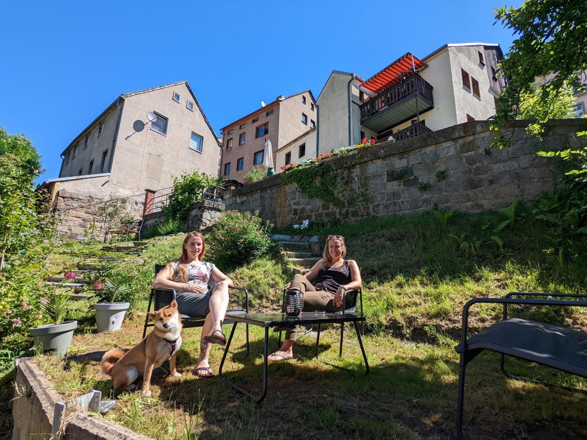 Hw2B - Urlaubsmagie - Wohlfuehlwohnung Mit Balkon, Pool, Sauna & Terrasse Sebnitz Dış mekan fotoğraf