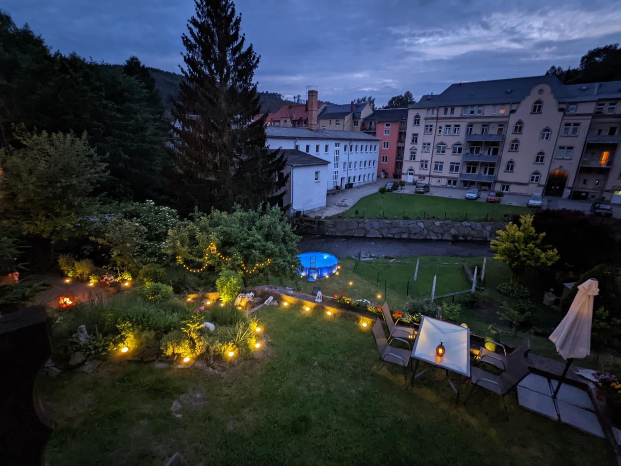 Hw2B - Urlaubsmagie - Wohlfuehlwohnung Mit Balkon, Pool, Sauna & Terrasse Sebnitz Dış mekan fotoğraf