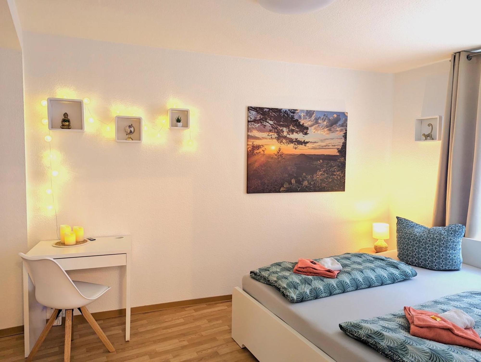 Hw2B - Urlaubsmagie - Wohlfuehlwohnung Mit Balkon, Pool, Sauna & Terrasse Sebnitz Dış mekan fotoğraf